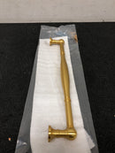 Belwith Keeler B076293-BGB Fuller 8-13/16" Center to Center Vintage Cabinet Handle / Drawer Pull - Brushed Golden Brass