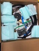 Lnc LIQNA3E52C6Q8C LEPETOS Modern Farmhouse 6-Light Matte Black Chandelier Drum Island Ceiling Light with Brass Candlestick Lamp Holders