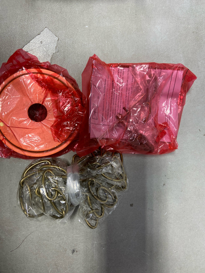 Capital Lighting 527542 4 Light 13" Wide Taper Candle Pendant - Brass