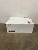 KOHLER Caxton White Undermount Oval Bathroom Sink with Overflow Drain (21.25-in x 17.25-in)