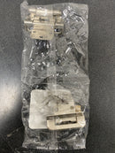 Amerock BPR7565G10 Functional Hardware 3/8 Inch Inset Wrap Cabinet Door Hinge with 105 Degree Opening Angle and Self Close Function - Pair - Satin Nickel