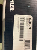 Kohler K-14441-BL Purist 8-7/8" Wall Mounted Towel Ring - Matte Black
