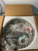 Merra HCF-1317-CH-BNHD-1 12 in. 2-Light Chrome Crystal Flush Mount