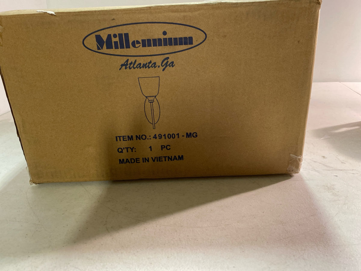 Millennium Lighting 491001-MG Alberta 14" Tall Wall Sconce - Modern Gold