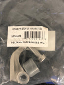 Deltana HPS88U15 Hinge Mounted Pin Stop for Steel Hinges - Satin Nickel