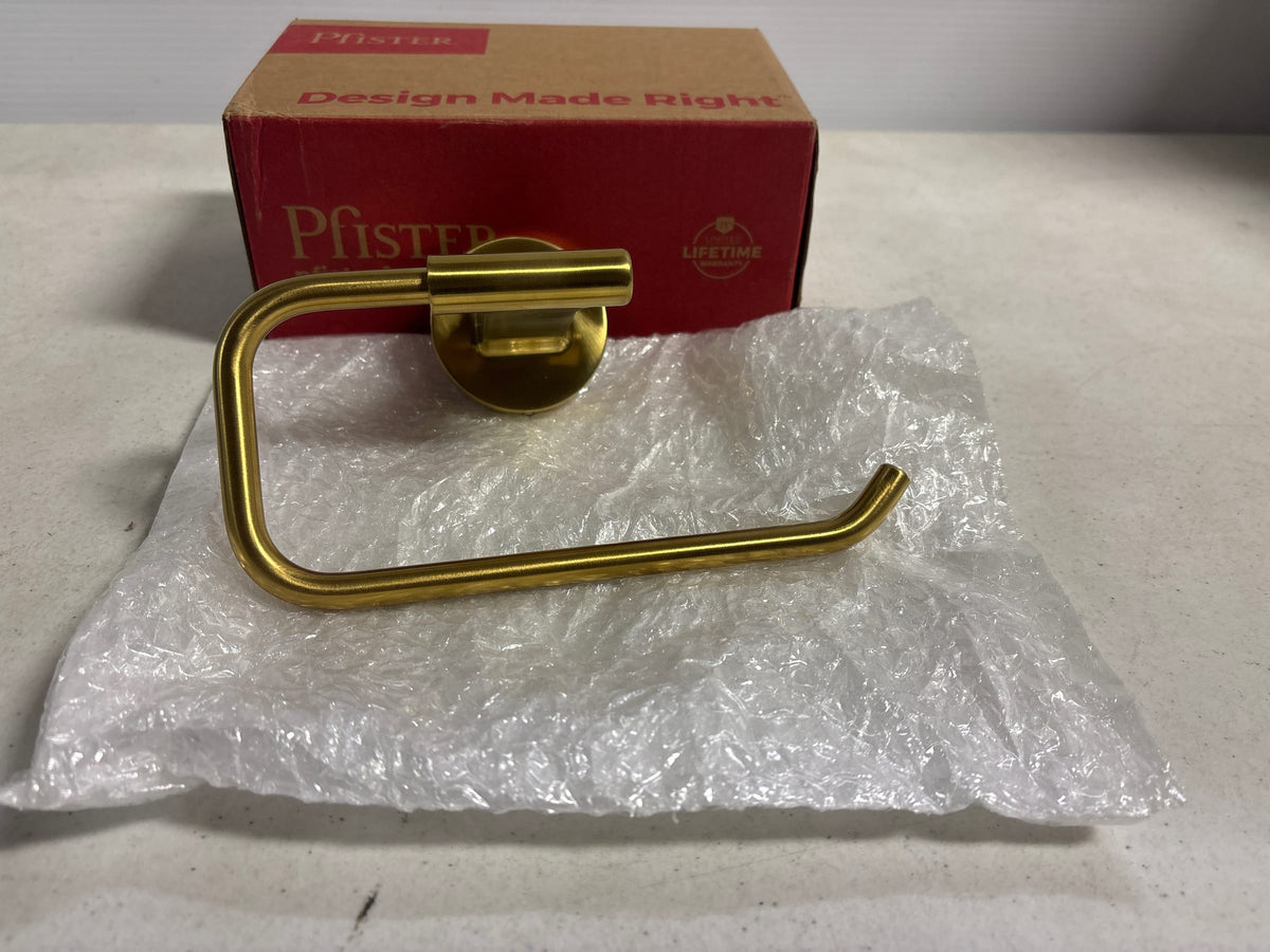 Pfister BRB-CSO0BG Capistrano Wall Mounted Towel Ring in Brushed Gold