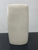 Justice Design Group CER-8859-MAT Two Light 19" Extra Large ADA Cylinder Wall Sconce Rated for Damp Locations from the Ceramic Collection - Matte White