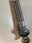 Kohler K-25322-2MB Pop-Up Clicker Drain with Overflow - Vibrant Brushed Moderne Brass