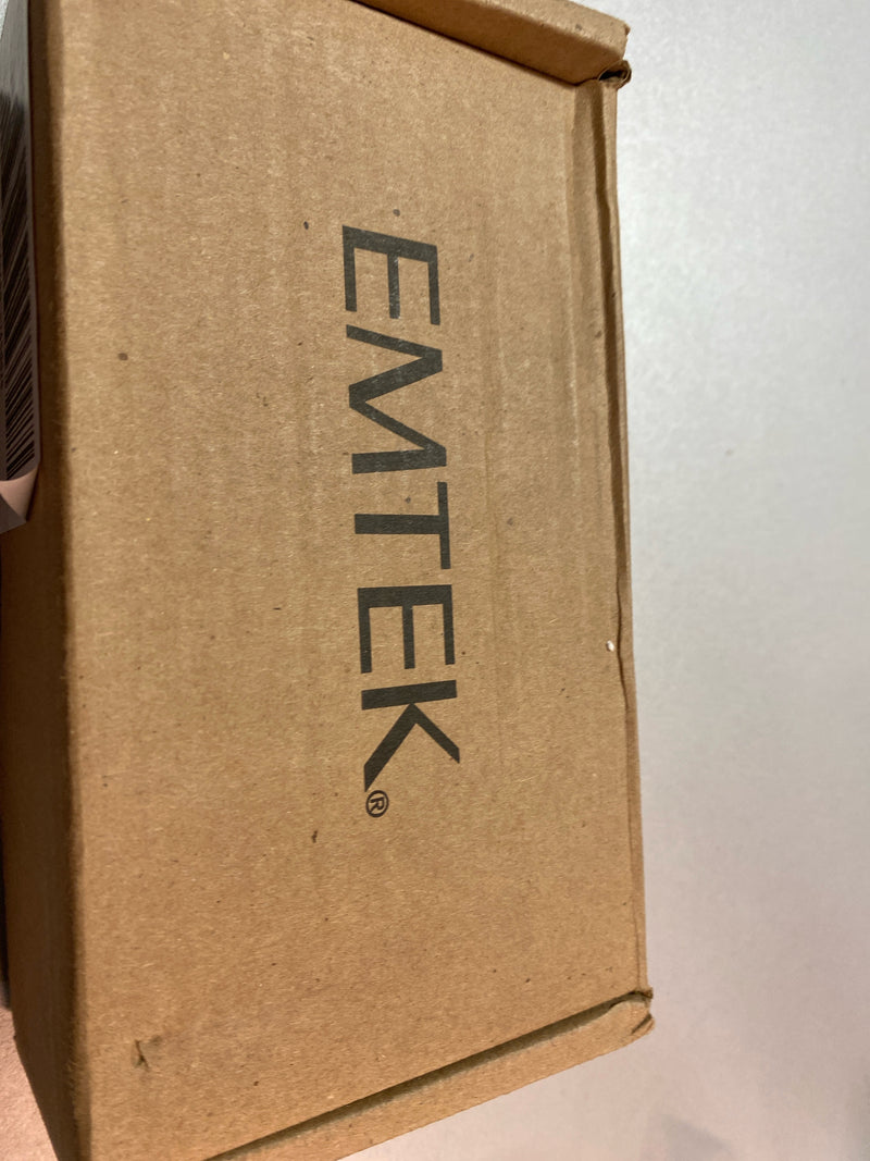 Emtek 8161NWUS7 Norwich Passage Door Knob Set with Wilshire Rose from the Brass Classic Collection - French Antique