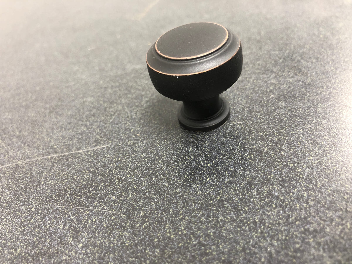 Amerock BP55312DOB Highland Ridge 1-3/16 Inch Mushroom Cabinet Knob - Dark Oiled Bronze (Dob)