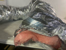 Master flow F6IFD6X300 6 in. x 25 ft. Insulated Flexible Duct R6 Silver Jacket