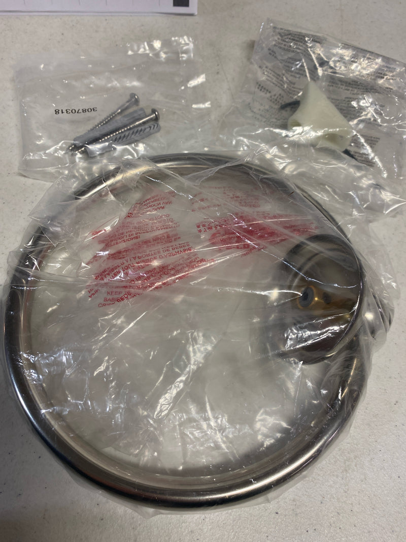 Hansgrohe 06095830 C Towel Ring in Polished Nickel