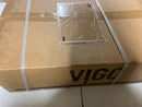 Vigo VG04010 Magnolia 21-1/8" Rectangular Stone Composite Vessel Bathroom Sink - White