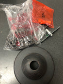 Hampton bay 4183 RT Wickford 1-Light Weathered Bronze Hardwired Outdoor Pendant with Clear Beveled Glass