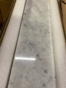 Ariel AL-CW-SIDESPLSH Ariel Marble Vanity Side Splash - White