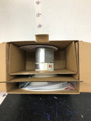 Commercial electric CER608943AK50WH Easy-Up 6 in. White Baffle Integrated LED Recessed Kit with Selectable CCT (2700K-5000K), (No Can Needed)