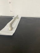 Belwith Keeler B077464-SN Brownstone 8-13/16" Center to Center Slim Grip Cabinet Handle / Drawer Pull - Satin Nickel