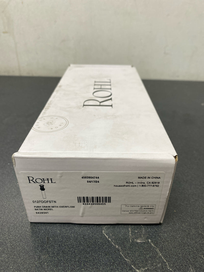 Rohl 0127DOFSTN Bathroom-Hardware, Satin Nickel