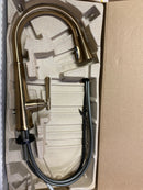 Delta 9182TL-CZ-PR-DST Emmeline Gold Touch/Touchless Champagne Bronze 17.06 in. H Pull Down Sprayer Kitchen Faucet with 360° Spout Swivel