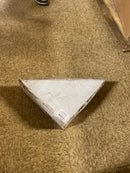 CRAFT + MAIN GCS1010-BN 10" Glass Shower Shelf - Brushed Nickel