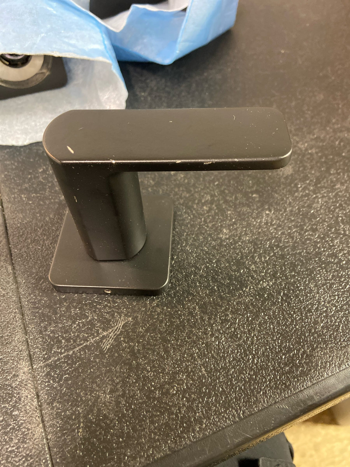 Kohler K-T23491-4-BL Parallel Wall Mounted Tub Filler - Matte Black