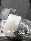 Amerock BP36858FB26 Mergence 3-3/4 Inch Center to Center Bar Cabinet Pull - Matte Black / Polished Chrome