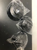 Aiwen DYJ-S443 3-Light Black Kitchen Island Linear Pendant Light Industrial Ceiling Hanging Fixture with Metal Shade