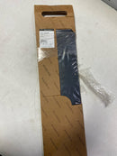 Baldwin 2000.0634 6 Inch x 34 Inch Solid Brass Kick Plate, Satin Black