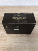 Signature Hardware SHHBTRZBN Hibiscus 7" Wall-Mounted Towel Ring - Brushed Nickel