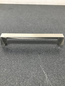 Berenson 2315-1BPN-P Swagger 6-5/16 Inch Center to Center Modern Angled Cabinet Handle / Drawer Pull - Brushed Nickel