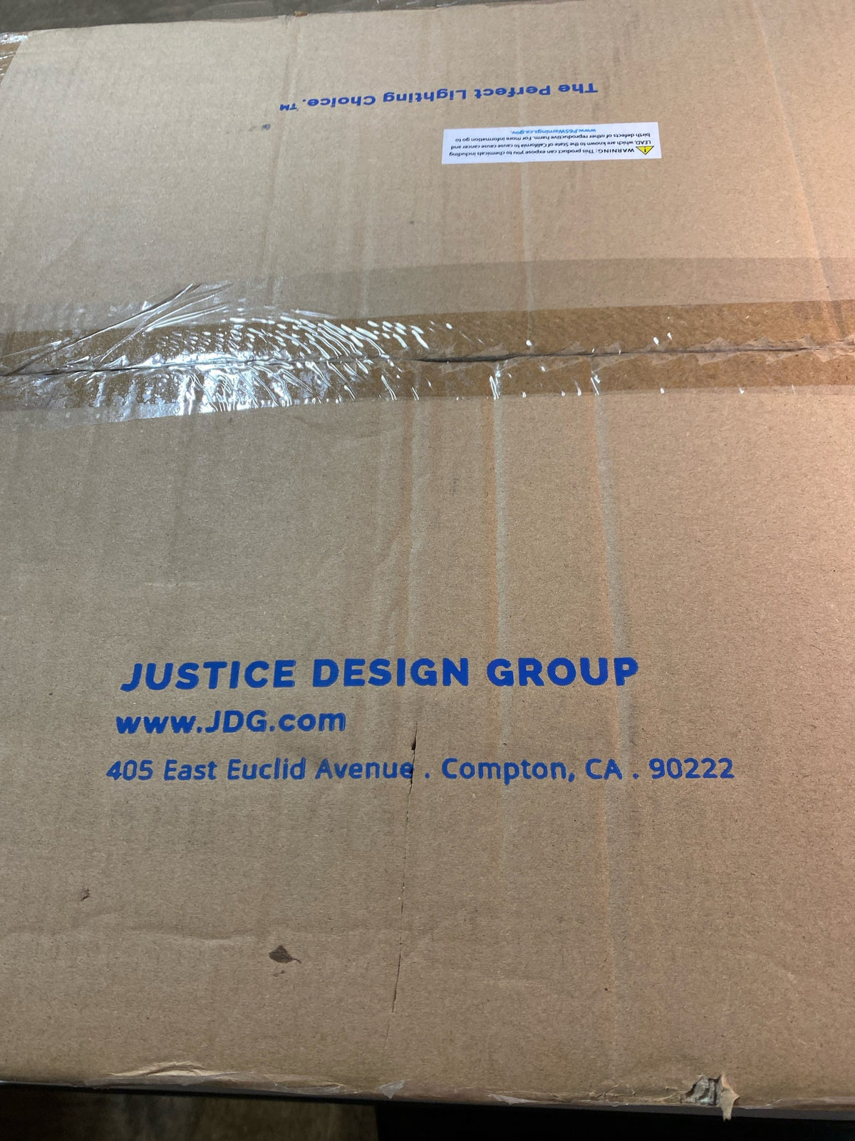 Justice Design Group ACR-9523-OPAL Acryluxe 3 Light 18"W Flush - Nickel