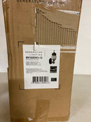 Generation lighting 89102EN3-12 Wynfield 1-Light Black Outdoor 19.75 in. Wall Lantern Sconce with LED Bulb