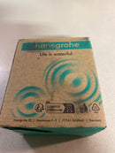 Hansgrohe 28883821 Wall Outlet E with Check Valve - Square - Brushed Nickel