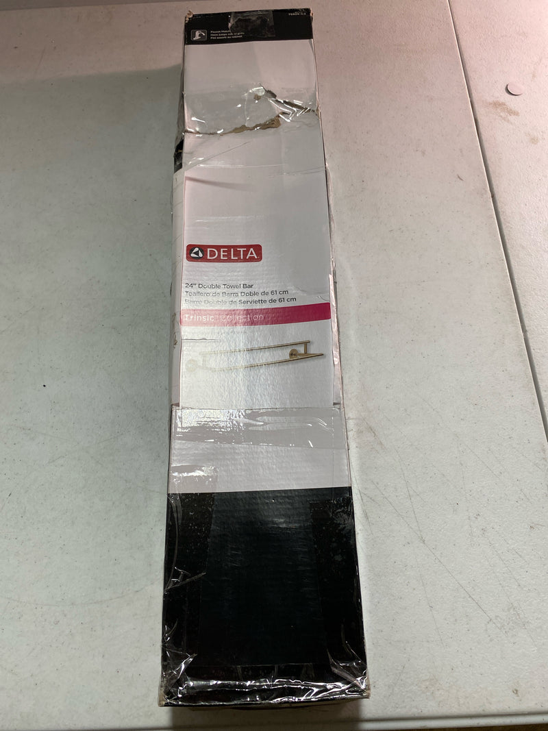 Delta 75925-CZ Trinsic 24" Wall Mounted Double Towel Bar - Champagne Bronze