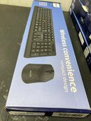 PHILIPS Wireless Keyboard and Mouse Combo | Optimized 2.4GHz Drop-Free Connection | Silent Keyboard & Ambidextrous Mouse | Unified Nano Receiver w/Long Battery Life (SPT6354)