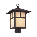 Livex Lighting 2130-07 Montclair Mission 1 Light Outdoor Wall Sconce - Bronze