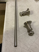 Signature Hardware SHBE24TB2ZBN Beasley 24" Towel Bar - Brushed Nickel