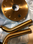 Kohler K-T14420-3G-2MB Purist Tub and Shower Trim Package with 1.75 GPM Single Function Shower Head with Rite-Temp Technology - Vibrant Brushed Moderne Brass
