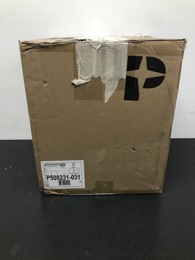 Progress Lighting P500231-031 Latrobe 12" Wide Pendant - Matte Black