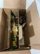 Watts 007M3-QT-FZ 3/4 R 3/4 in. Bronze Double Check Valve Backflow Preventer Assembly Quarter Turn Shutoff with Freeze Sensor