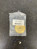 Alno A815-45P-PB Traditional 1-3/4 Inch Diameter Round Solid Brass Cabinet Knob Backplate - Polished Brass