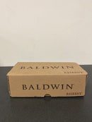 Baldwin Ellipse Passage Door Knob with Round Rose