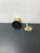 Emtek 3521FB Cheyenne Mortise Style Complete Lockset from the Sandcast Bronze and Wrought Steel Collection - Flat Black