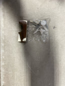 Amerock BH36080G10 Monument Single Hook Robe Hook - Brushed Nickel