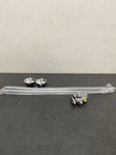 Signature Hardware 446652 Bathroom Supply Kit with 5/8" OD X 3/8" OD Angle Stop - Chrome