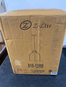 Z-Lite 818-12RB Pearson 12" Wide Pendant - Rubbed Brass