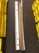 Miseno MBD6060X78CHBS 78" Barn Door Track and Hardware Set - Champagne Brass
