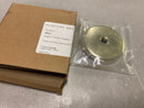 Brasstech 265/01 Single-Hole Faceplate For Waste and Overflow, Forever Brass