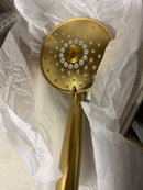 Kohler 22166-G-2MB Purist 3-Spray Wall Mount Handheld Shower Head 1.75 GPM in Vibrant Brushed Moderne Brass