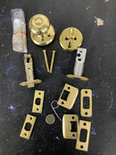 Schlage F59GEO605 Georgian Single Cylinder Interior Pack - Exterior Handleset Sold Separately - Polished Brass